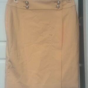 Elegant Calvin Klein Peach Skirt